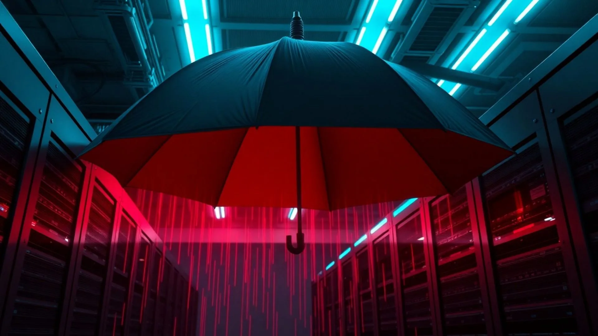 Editorial artwork for The Darkside of Cyber Insurance