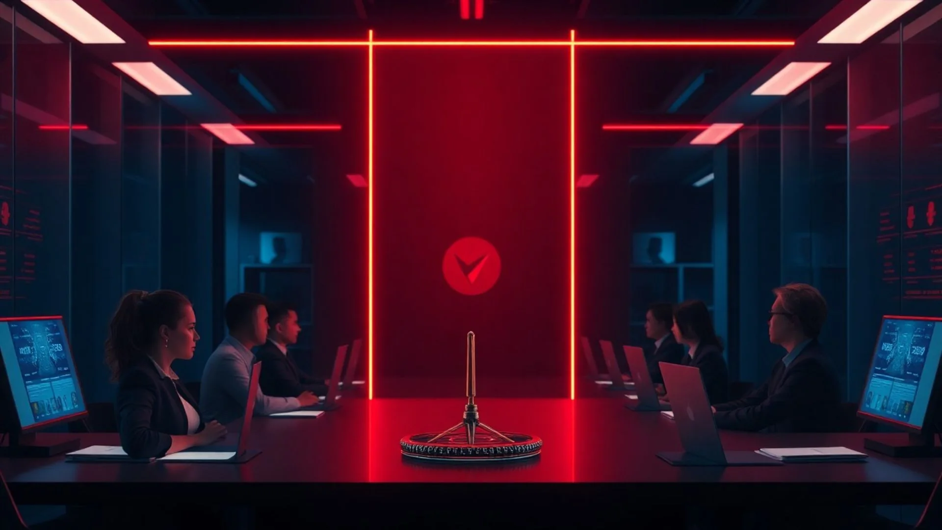 Editorial artwork for Digital Culture Wars: Is Tech Quietly Rewriting Your Company’s Values?